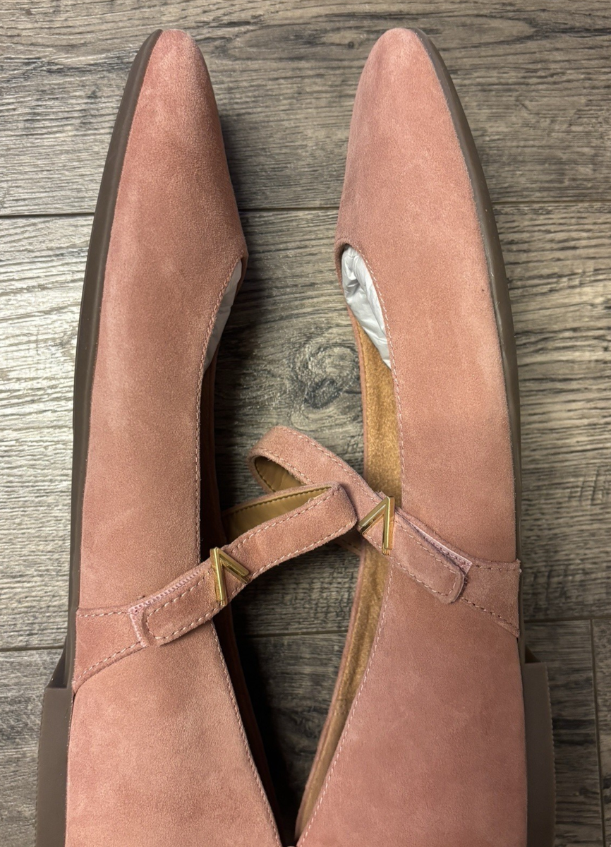 NEW VIONIC Size 9 Women's Alameda Mary Jane Flat - Mocha Mousse