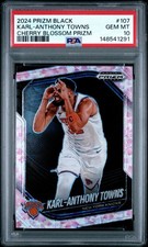 2024 Prizm Black Karl Anthony-Towns Cherry Blossom Prizm /20 PSA Gem Mint 10