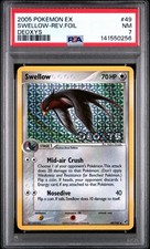 2005 Pokemon EX Deoxys # 49 Swellow Reverse Foil PSA 7 Card NM Card NEW CERT! on eBay
