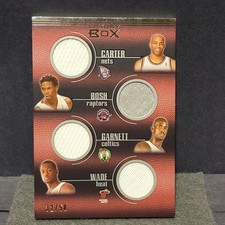 2007-08 Luxury Box V.Carter, C. Bosh, K.Garnett, D.Wade,A.Iguodala,J.Johnson/50