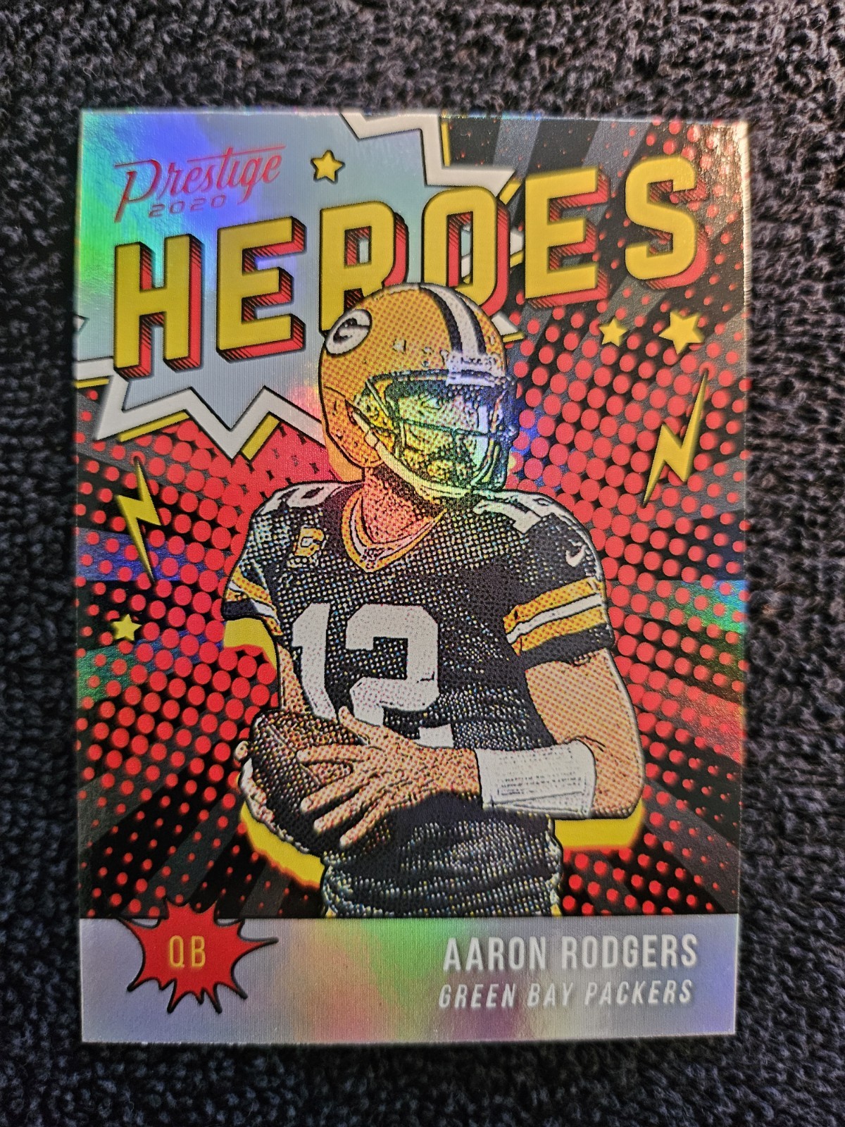 2020 Panini Prestige - Heroes Aaron Rodgers #HE-AR