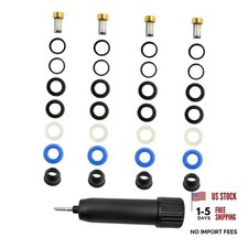 Automotive Fuel Injector Seal Kit O-Rings Compatible with Buick Lacrosse Regal