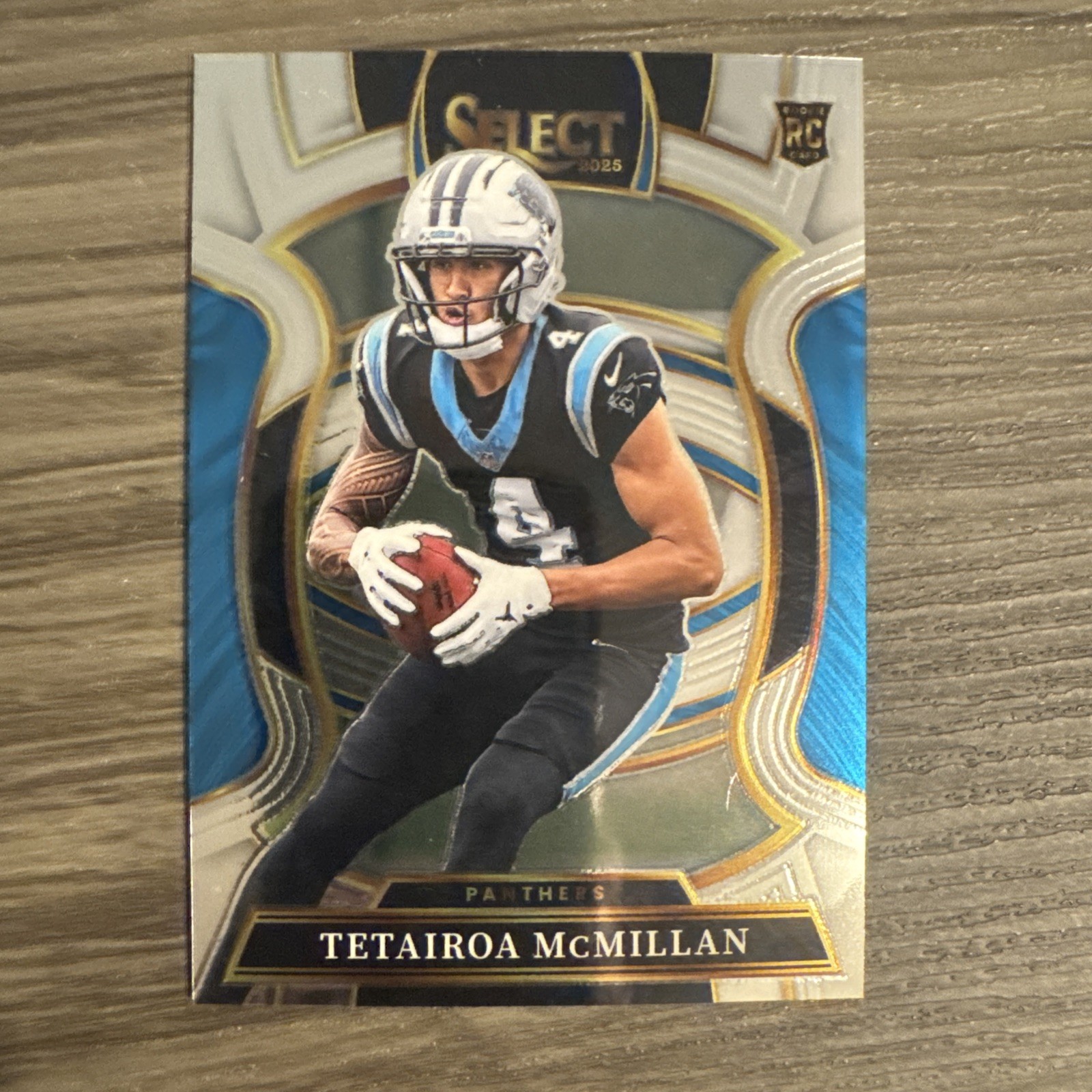 2025 Panini Select - Concourse Tetairoa McMillan #44 (RC) Carolina Panthers ROY