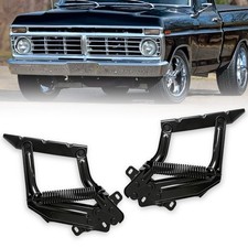 Hood Hinges Pair For Ford F100 F150 F250 F350 Bronco 1973-1979 W Spring Lhrh