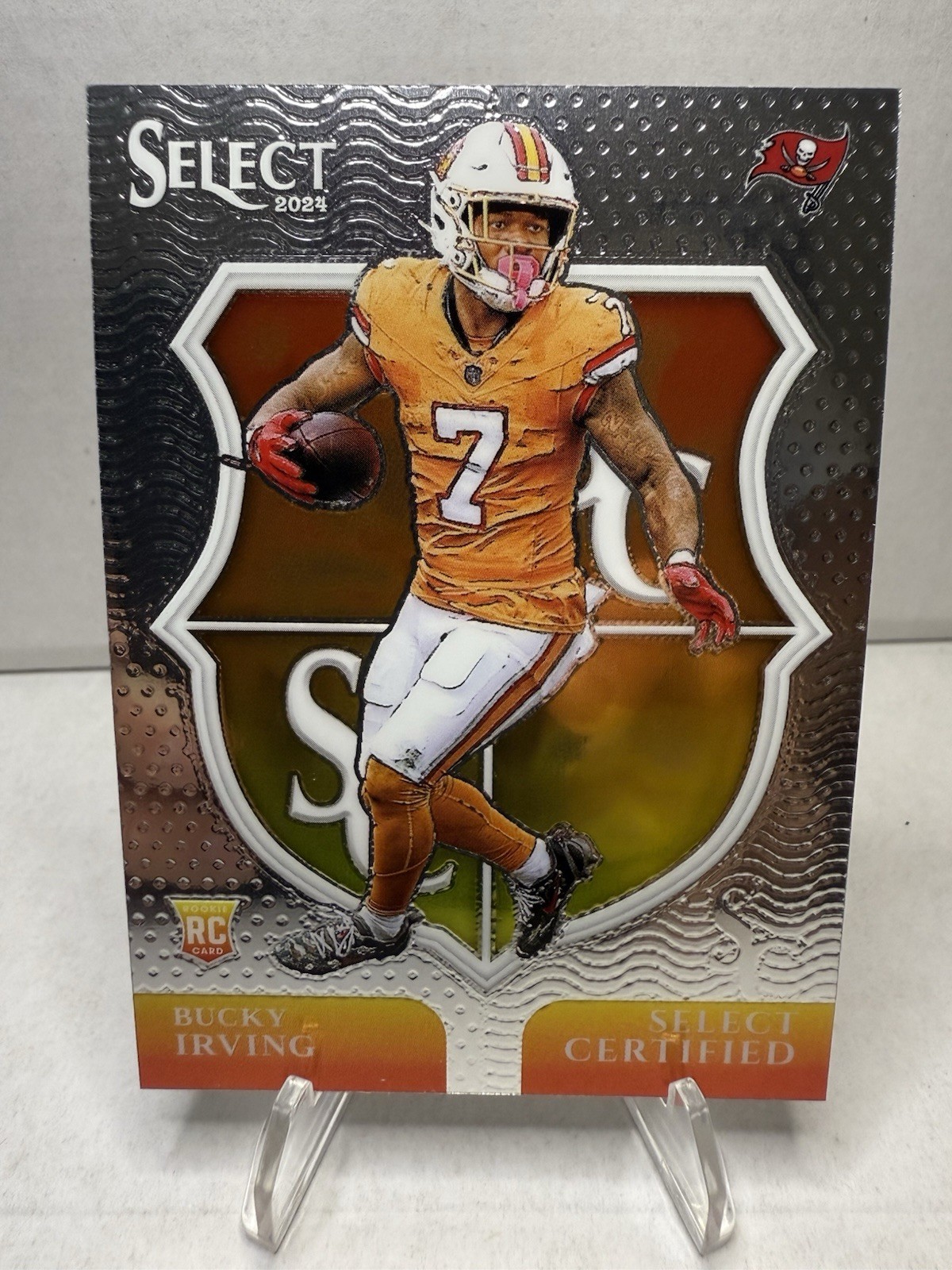 2024 Panini Select - Select Certified Rookies Bucky Irving #21 (RC)