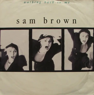 Sam Brown Walking Back To Me Vinyl Single 7inch NEAR MINT A&M Records