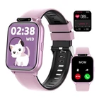 Kids Waterproof Smart Watch Girls with Fitness Tracker Sports Free size, Pink