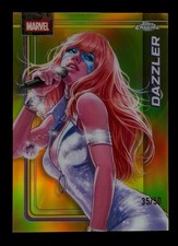 2026 Topps Chrome Marvel Comics DAZZLER #26 GOLD REFRACTOR /50 True GOLD