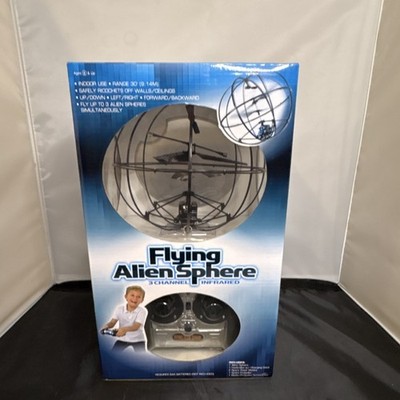 Excite Flying Alien Sphere 3 Channel Infrared Remote-Controlled Helicopter Black