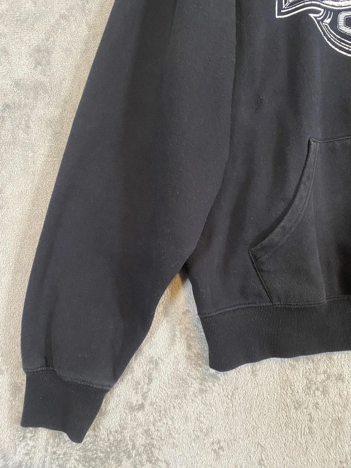 Sudadera con Capucha Harley-Davidson Para Hombre Grande Negra Pullover Bar & Shield Louisville KY Logo Foto 3 de 4