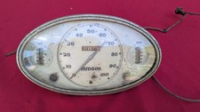 Hudson 1936 Speedometer Gauge Cluster Instrument Temp Vintage Terraplane 35 37