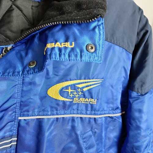 Vintage Official Subaru WRC Rally Coat Jacket Prodrive XL Motorsport McRae - Picture 5 of 9