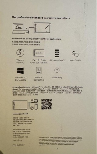 Wacom Intuos Pro Paper Edition PTH-860/K0 Black for Windows Mac pen tablet good - 第 5/6 張圖片