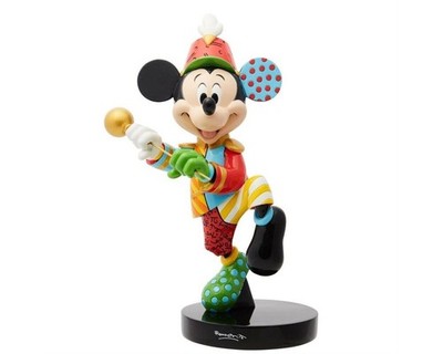Disney 2024 Romero Britto Bandleader Mickey Mouse Band Leader Figurine 6015549