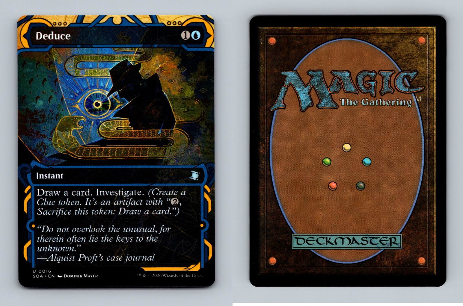 Deduce 0016 (U) MTG Secrets of Strixhaven: Mystical Archive (SOA)