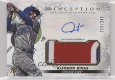 2022 Topps Inception 220/249 Alfonso Rivas #IAP-ARI Patch Auto ni4