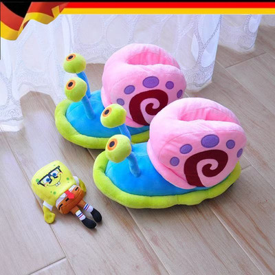 Spongebob Schwammkopf Hauschuhe Schnecke Gary Gerry Gr. 38-46 - Lustig Warm 2026