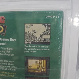 Donkey Kong Land Nintendo Game Boy (1997 Player's Choice Box) VGA 85 NM+ Graded