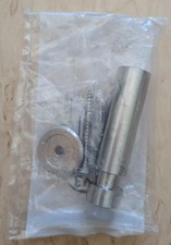 EVI Herrajes, verstellbarer Türstopper, Wandmontage, Edelstahl, 88 - 120 mm, neu