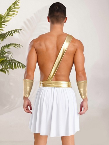 Mens Outfits Rave Cosplay Anime Cupid Costume Birthday Fancy Dress Dress Up - Picture 13 of 33