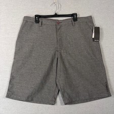 O Neill Shorts Mens 38 Gray Heather Solid Chino Board NEW