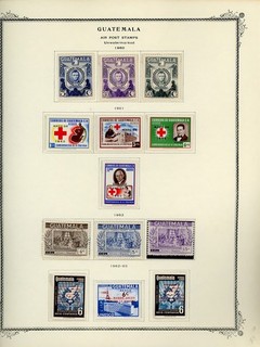 GUATEMALA Selections on Scott Specialty Album Page Lot #79 SEE SCAN $$$