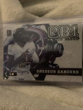 QB1 On The Clock Shedeur Sanders 1 /8 RC 2025