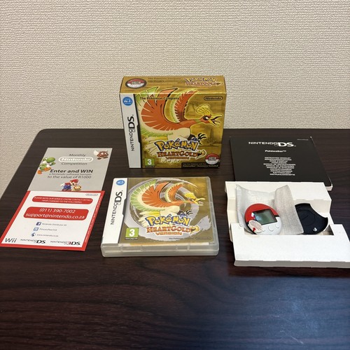 Pokémon: HeartGold Version Cib W Pokewalker Nintendo DS PAL Excellent Condition - Picture 2 of 21