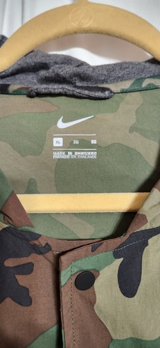 CHAQUETA CAMUFLAJE Oregon PATOS Fútbol Nike Día del Veterano Para Hombre XL - Imagen 6 de 9