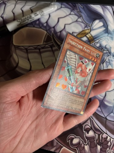 (A3) Yu-Gi-Oh! Injection Fairy Lily 1st Edition Secret Rare LOD-100 MP - Picture 9 of 24