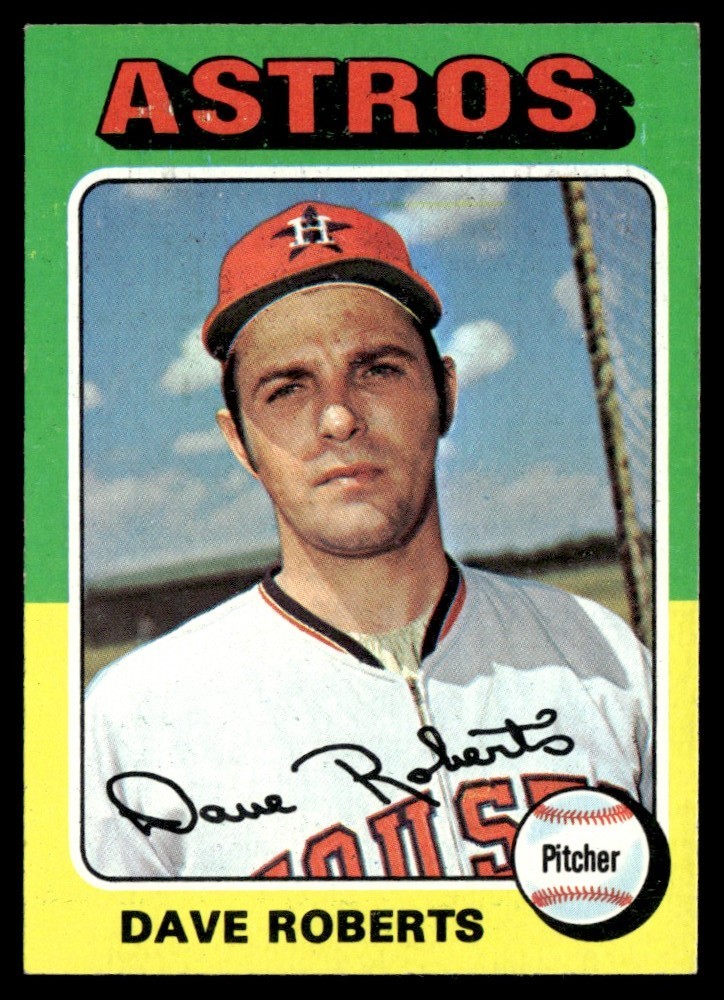 1975 Topps Mini Dave Roberts Houston Astros #301