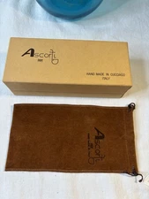 Ascorti Pipe Box Drawstring Bag Made in Cucciago Italy Vintage (B)