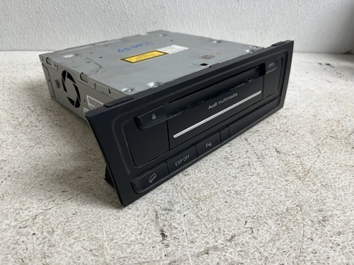 2009-2010 Audi Q5 Radio Stereo 8T1 035 664 B CD Disc Drive 1 DIN Oem - Picture 3 of 6