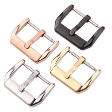 16-22mm Stainless Steel Middle Brushed Watch Buckle Clasp For Universal Metals