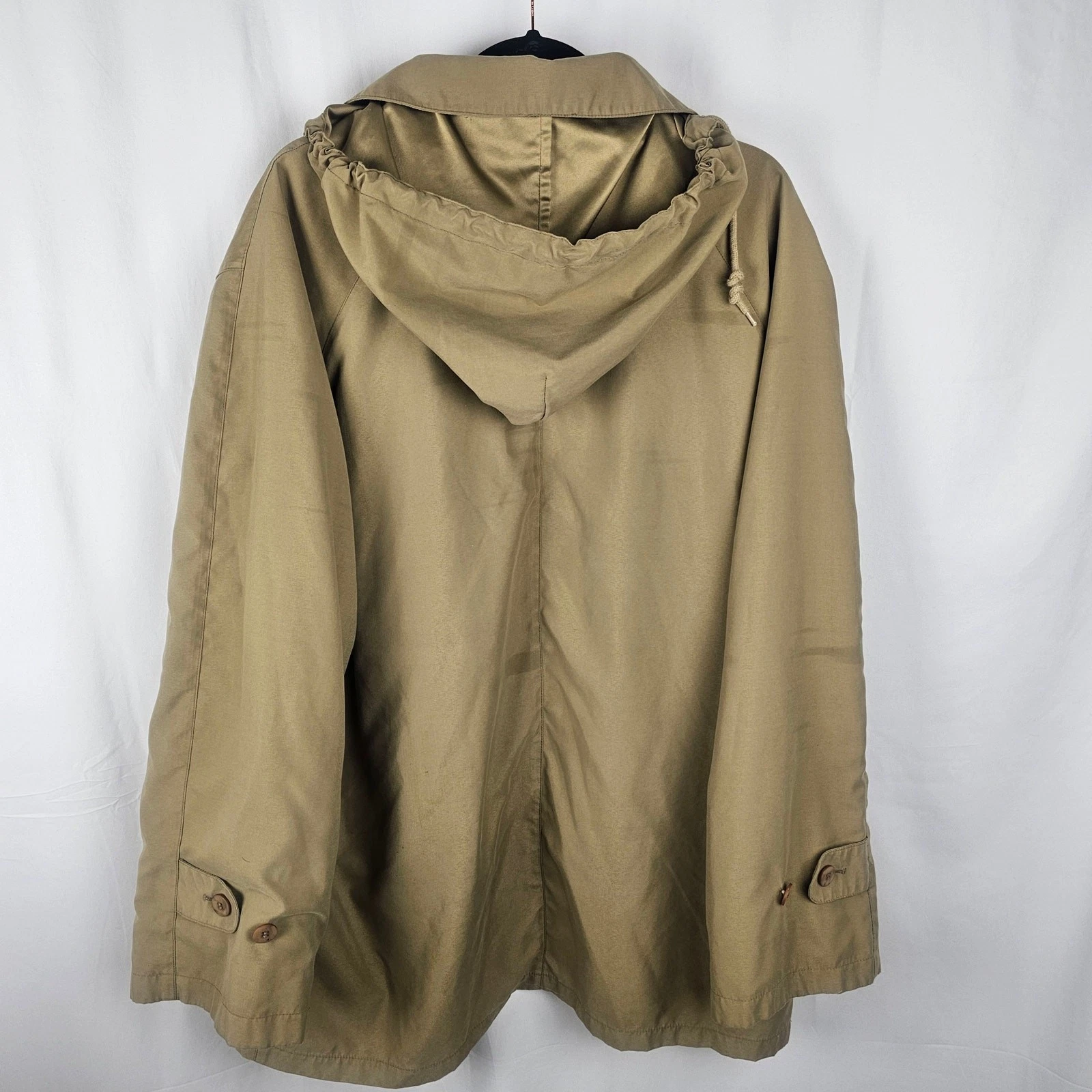 Norm Thompson Mens Hooded Utility Jacket Removable Hood Light Jacket XL - product detail image 8