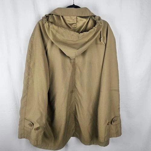 Norm Thompson Mens Hooded Utility Jacket Removable Hood Light Jacket XL image 8