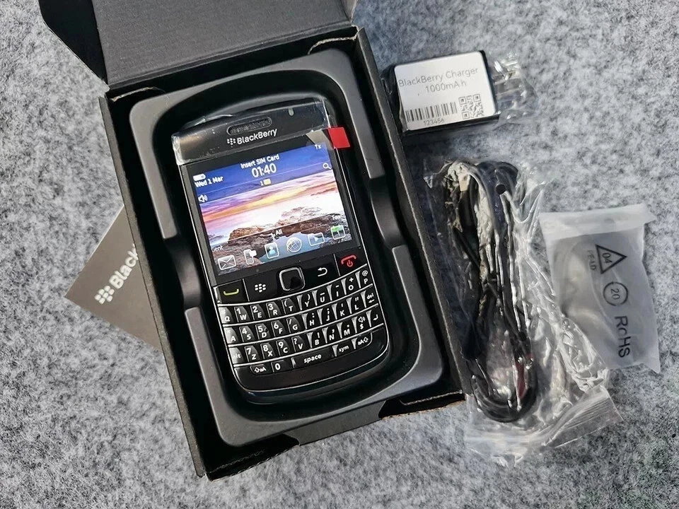 BlackBerry Bold 9900 Black Unlocked Cell Phones & Smartphones for