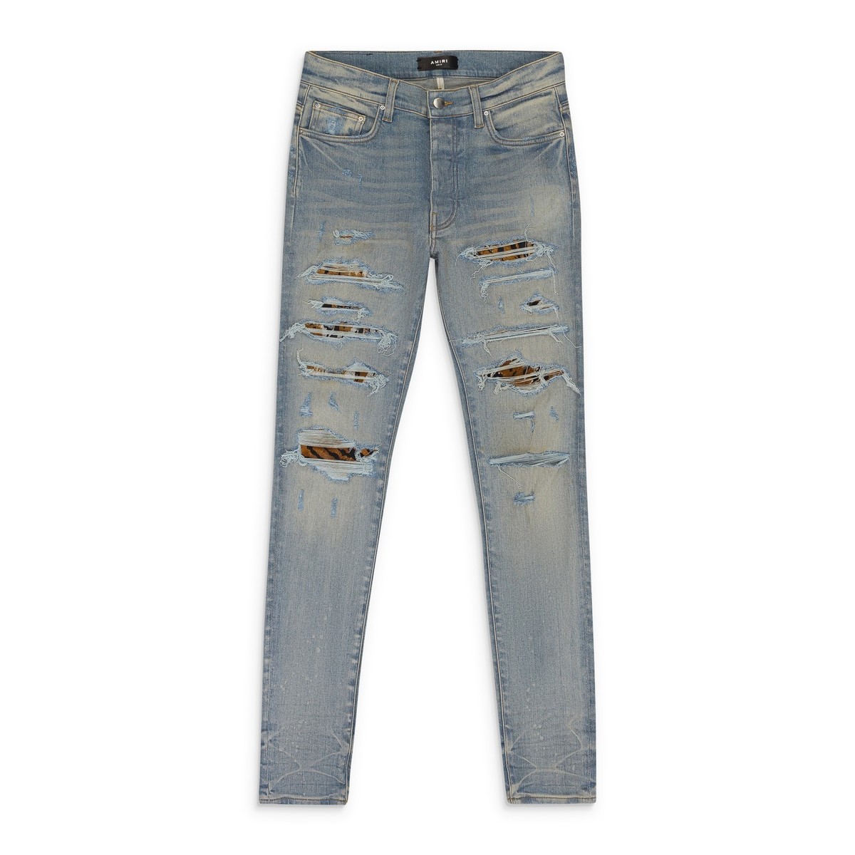 NWT AMIRI CLAY INDIGO THRASHER LUNAR NEW YEAR JEANS SIZE 31 