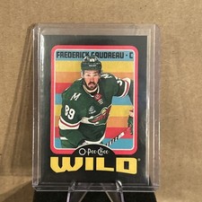 2024 OPC Frederick Gaudreau Black Border 4/100 Wild #146