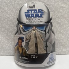 2009 Hasbro Star Wars The Legacy Collection Owen Lars BD46 3.75  Figure - NIP