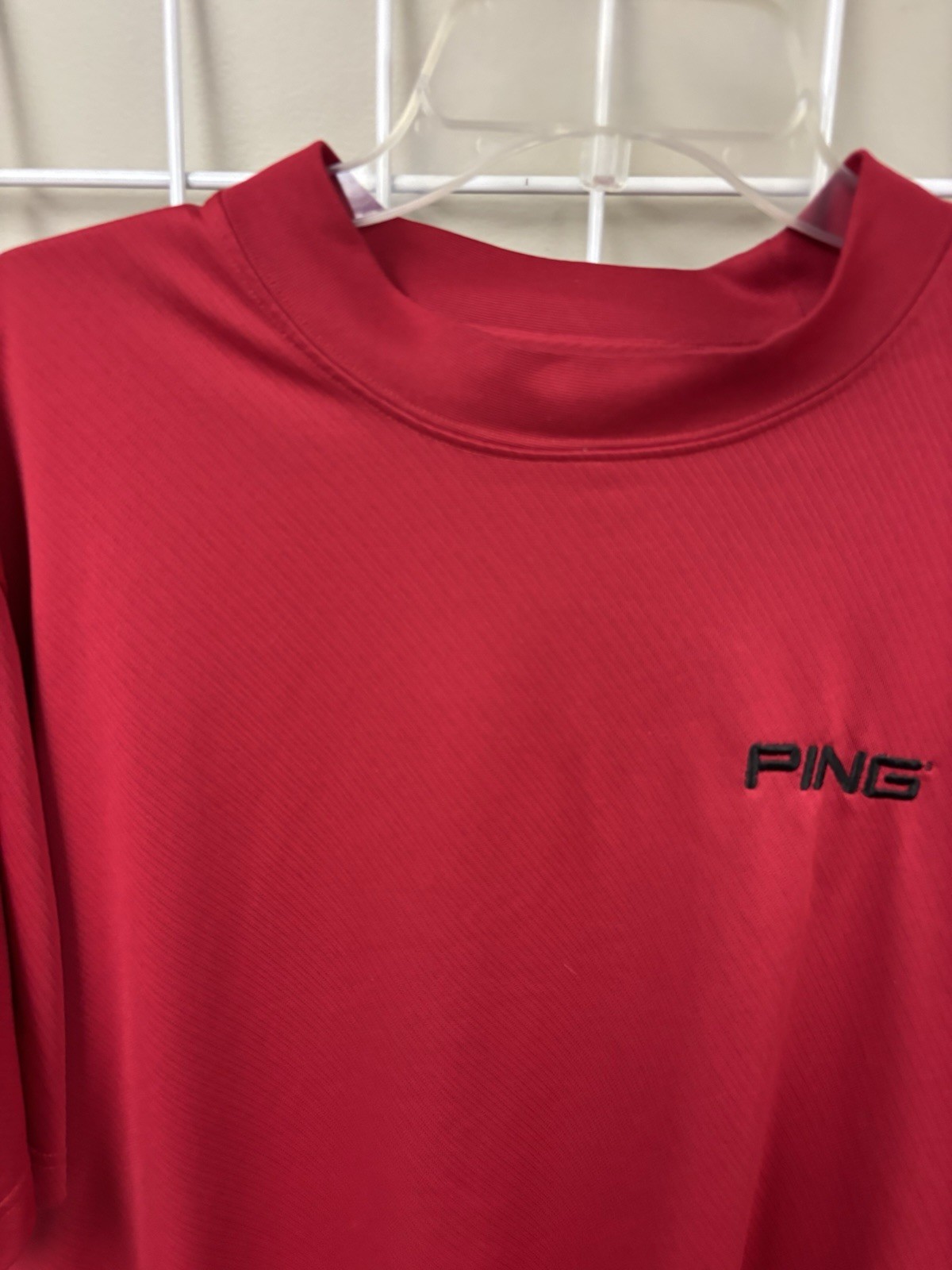 Embroidered Ping Performance Dynamics Short Sleev… - image 2