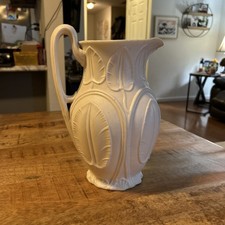 English Parian Ware White Ceramic Antique 19t...