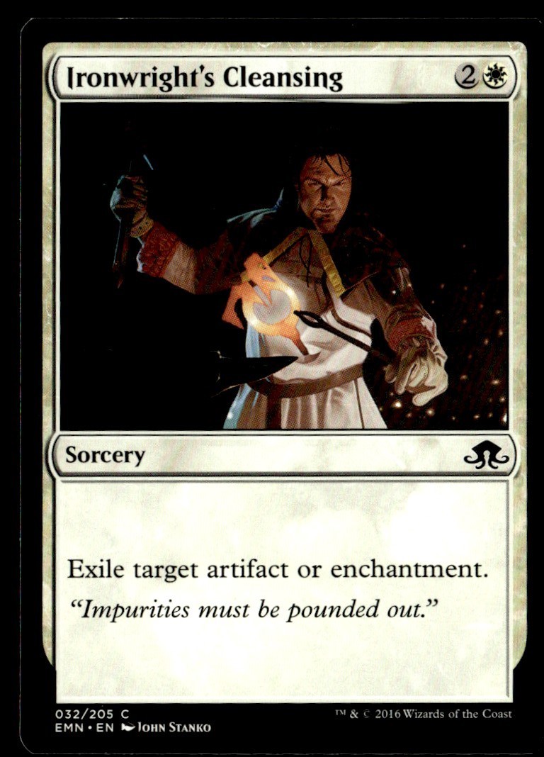 2016 Eldritch Moon Ironwright's Cleansing Expansion/Common #32