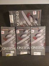 Oneida JUILLIARD (4)  5 Pc Place Settings 18/10 Heurloom Stainless