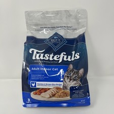 Blue Buffalo Tastefuls Indoor Adult Cat Food 3 lb Chicken Brown Rice Recipe 6.66 per pound
