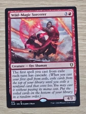 x1 Wild-Magic Sorcerer ~ Mint/NM ~ Commander Legends: Battle for Baldur's Gate