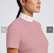 Cavalleria Toscana Women's show shirt top - new season pink large