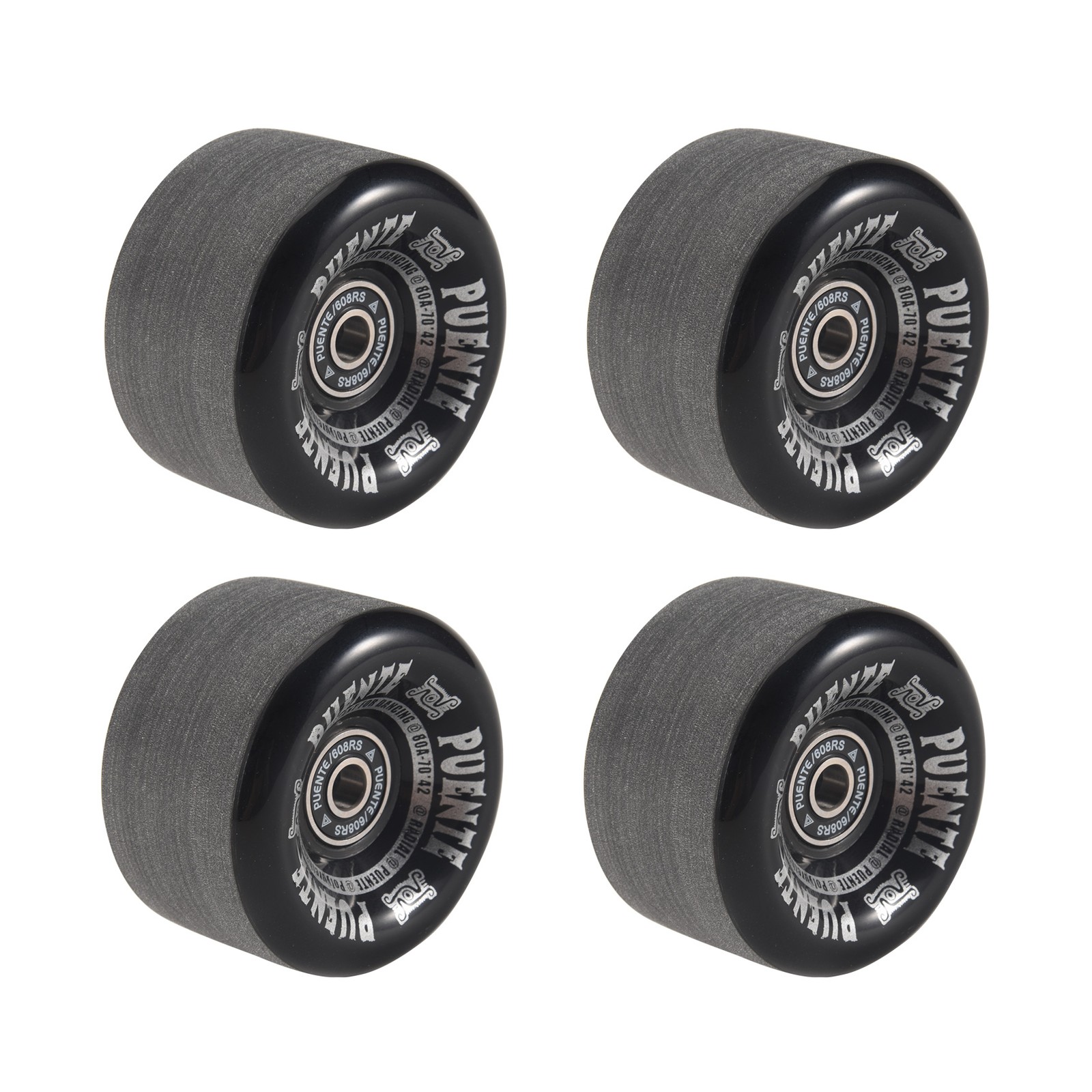PUENTE 4Pcs/Set Skateboard Wheels 70X42mm 7 Inch Skateboard 