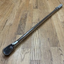Snap On Qjr4600a 34 Drive Adjustable Click Torque Wrench 100-600ft Lb Vtg 1976