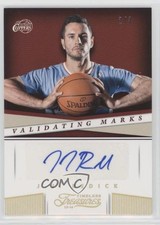 2013 Panini Timeless Treasures Validating Marks Gold 2/3 JJ Redick #12 Auto 0c3
